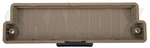 Handle, Trunk panel beige 9144021 (1089783) - Volvo 900, V90 (-1998) - handle trunk panel beige Genuine beige cover cover  lid trunk