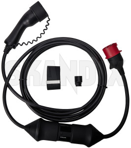 MENNEKES charging cable, 35201100006, Schuko plug to Type 2 (8