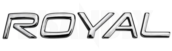 Emblem Trunk lid