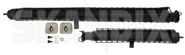 Safety net Trunk Nylon oak Kit 9166948 (1090354) - Volvo V70 (-2000), V70 XC (-2000) - Keywords: bootloadernets boots cargonets compartment nets divider nets interior nets luggagenets partition nets protective nets safety net trunk nylon oak kit Genuine 3 3x80 3x80 3x90 accessories addon add on kit material nylon oak original trunk with
