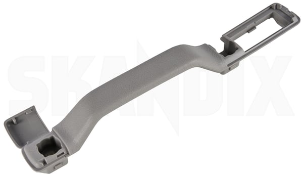 Grab Handle, interior grey 9164122 (1090363) - Volvo S70, V70, V70XC (-2000) - Keywords: curve grip entry handle grab handle grab handle interior grey handle Genuine grey rear right
