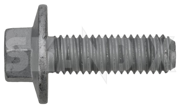 Screw/ Bolt Flange screw Outer hexagon Door hinge 31308599 (1090409) - Volvo C40/EC40, ES90, EX60, EX90, Polestar 2, Polestar 3, S60, V60, V60 CC (2019-), V90 (2017-), XC40/EX40, XC60 (2018-), XC90 (2016-) - ОЕ-Numbers: 30622875 - Keywords: screw bolt flange screw outer hexagon door hinge screwbolt flange screw outer hexagon door hinge Genuine door flange hexagon hinge outer screw
