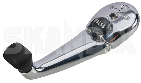 Crank, Sunroof black 1320706 (1090448) - Volvo 700 - Keywords: crank sunroof black roofcrank sunshine roof Genuine black