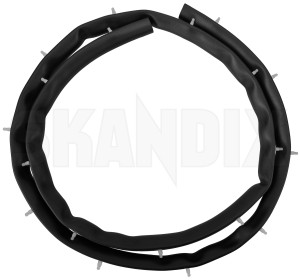 Sealing strip, Body Side Skirt fits left and right 31378133 (1090592) - Volvo XC90 (2016-) - sealing strip body side skirt fits left and right Genuine and fits left moulding plate right side sill skirt trim