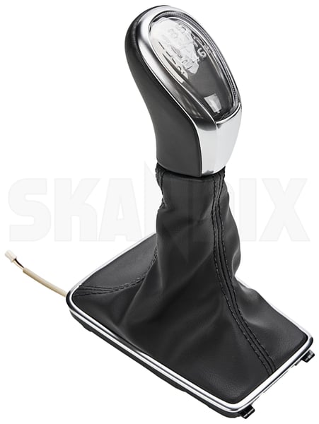 Schaltknauf Leder 31325803 (1090604) - Volvo V40 (2013-), V40 CC - Keywords: cc cross country gangschaltung hebel knauf knoepfe knopf knueppel schalthebelknauf schaltknauf leder schaltknueppel schaltstange schaltstockknauf schaltung v40 Original beleuchtung faltenbalg fuer leder lhd linkslenker manchette manschette mit
