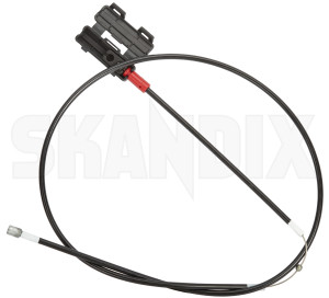 Hood Release Cable 31395562 (1090737) - Volvo V40 (2013-), V40 CC - bonnet cables bonnet unlocking wires bowden cable hood release cable wire box Genuine front section