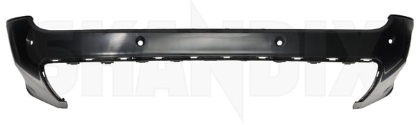 Bumper cover rear black 39814850 (1090822) - Volvo XC90 (-2014) - Keywords: bumper cover rear black rear bumper skirts Genuine aid black for lower parking rear section vehicles with
