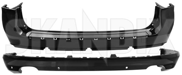Bumper cover rear painted seashell metallic 39887543 (1090977) - Volvo V70 (2008-) - Keywords: bumper cover rear painted seashell metallic rear bumper skirts Genuine 484 aid colour exhaust for matching metallic painted parkingmeters pipes rear seashell spoiler two vehicles with