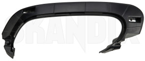 Bracket, tailpipe trim left 31425209 (1091283) - Volvo XC60 (2018-) - bracket tailpipe trim left frames ribs tailpipetrimbrackets Genuine         bumper cover exhaust for left pipes spoiler sr02 tj01 tj03 two vehicles with