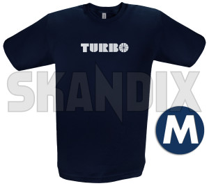 T-Shirt Turbo M  (1091287) - Saab universal - hemden shirts t shirt turbo m tshirt turbo m Hausmarke blau m navy rundhals turbo