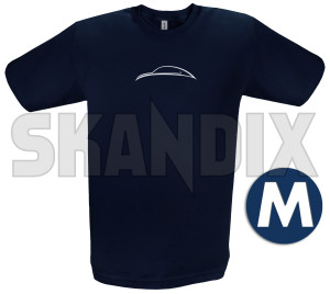T-Shirt Ursaab M  (1091292) - Saab universal - hemden shirts t shirt ursaab m tshirt ursaab m Hausmarke blau m navy rundhals saab ursaab