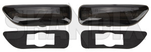 Indicator, side smoke grey Kit for both sides  (1091426) - Volvo S60 (-2009), S80 (-2006), V70 P26 (2001-2007), XC90 (-2014) - indicator side smoke grey kit for both sides Own-label both drivers fender for grey kit led left passengers right side sides smoke wing