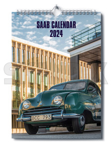Kalender 2024 SAAB Calender  (1091464) - Saab universal - fahrzeugkalender fotokalender kalender 2024 saab calender wandkalender Hausmarke 13 13seiten 2024 297 297mm 420 420mm calender englisch mit mm saab seiten wandkalender wireobindung wire o bindung