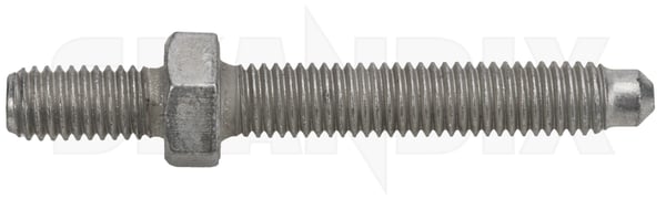 Stud, Starter M8 55354470 (1091571) - Saab 9-3 (2003-), 9-5 (2010-), 9-5 (-2010) - Keywords: grub screws headless screws setscrews stud starter m8 threaded bolts threaded pins Genuine Hedin Saab Parts m8