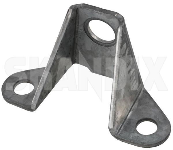 Retainer, Hand brake cable fits left and right 1387713 (1091755) - Volvo 700 - Keywords: brackets clamps holders retainer hand brake cable fits left and right retainers Genuine and axle fits for left multilink right vehicles with
