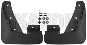 Mud flap front Kit for both sides 80012213 (1091910) - Volvo EX30 - mud flap front kit for both sides Genuine addon add on black both drivers for front kit left material passengers right side sides with