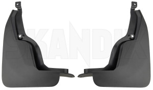 Mud flap rear Kit for both sides 80012214 (1091911) - Volvo EX30 - mud flap rear kit for both sides Genuine black both drivers for kit left passengers rear right side sides