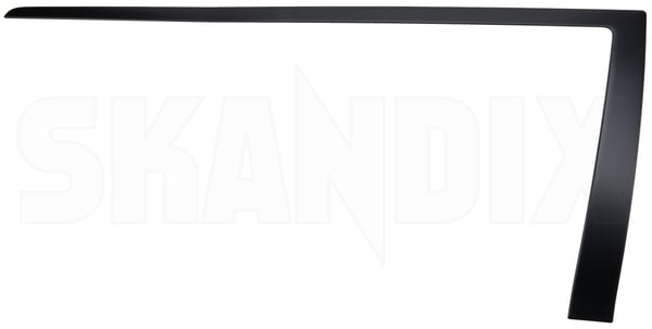 Trim moulding, Glas Side window, trunk right 9425826 (1091925) - Volvo V70 P26 (2001-2007) - Keywords: molding trim moulding glas side window trunk right window scraper Own-label glass q qglass right side trunk window window