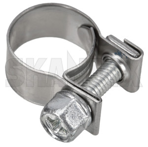 Hose clamp 976575 (1091947) - Volvo 700, 900, S40, V40 (-2004) - coolerhoseclamps coolinghoseclamps fuelhoseclamps heaterhoseclamps hose clamp hoseclamps hoseclips retainerclamps retainingclamps waterhoseclamps waterhosesclamps Genuine depending extraction fuel hose hose  installation location on petrol sender supply the type vapor varies varies  vehicle