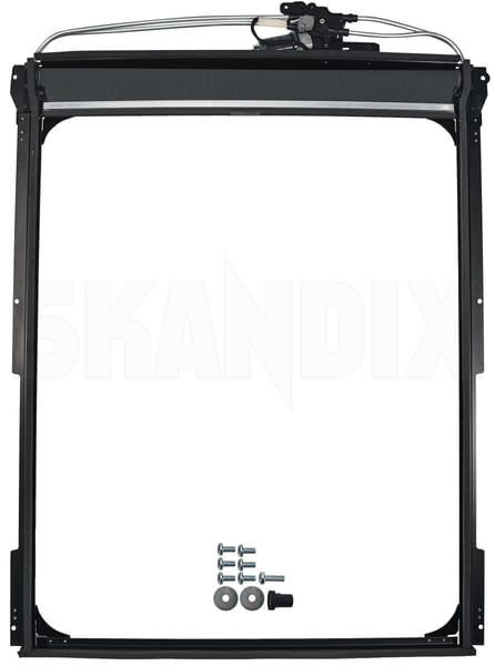 Window blinds Panoramic roof charcoal 32239411 (1092449) - Volvo V40 (2013-), V40 CC - ОЕ-Numbers: 31352487, 31424322, 31424870 - Keywords: roller blinds window blinds panoramic roof charcoal Genuine blind charcoal for glass panorama panoramic roller roof vehicles with