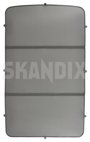 Sonnen-/ Sichtschutz Panoramadach silber 32341545 (1092866) - Volvo EX90 - Keywords: abdunklung fensterblende fensterverdunklung scheibenblende scheibenverblendung sichtblende sonnen sichtschutz panoramadach silber sonnen sichtschutz panoramadach silber sonnenblende sonnenrollos sonnenschutz sonnenschutzblenden sonnenverblendung verblendung verdunklung Original blende blende blendenteil clips fahrzeuge fensternetz formblende formteil fuer glasdach mit netzblende originalzubehoer panorama panoramadach polyester sichtnetz silber silberner sonnennetz steckverbindung verblendung