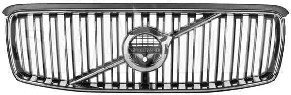 Radiator grill 32365372 (1092873) - Volvo XC90 (2016-) - ОЕ-Numbers: 31383914, 31425932, 32228107 - Keywords: grille radiator grill Genuine 2g03 360 360pac assistance camera cameras degree emblem for gr01 module park parking vehicles wam with
