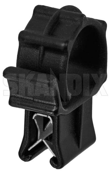 Clip 983630 (1092891) - Volvo C40/EC40, Polestar 1, Polestar 2, S60 (-2009), S80 (-2006), S90, V90 (2017-), V60 (2019-), V60, V60 CC (2019-), V70 P26, XC70 (2001-2007), XC40/EX40, XC60 (2018-), XC90 (2016-), XC90 (-2014) - Keywords: clip staple clips Genuine battery cable compartment cooling depending flap gear installation location on shift system the trunkload trunk load type varies varies vehicle