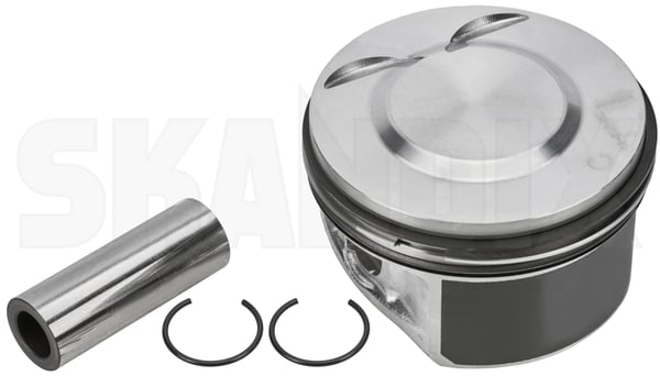 Piston Standard 30750663 (1093813) - Volvo C30, C70 (2006-), C70 (-2005), S40, V50 (2004-), S60 (-2009), S70, V70 (-2000), S80 (-2006), V70 P26, XC70 (2001-2007) - ОЕ-Numbers: 274317, 274403, 274407, 274466, 274514 - Keywords: piston standard Genuine c pin piston rings standard with