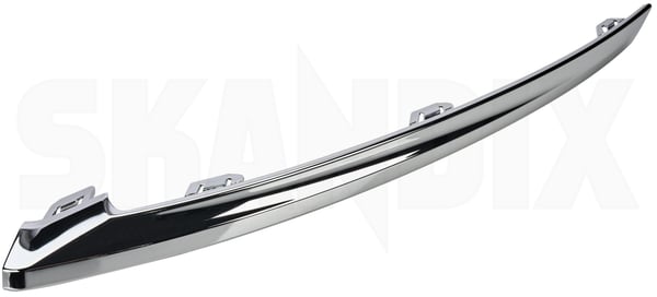 Trim moulding, Bumper front left 32227905 (1093984) - Volvo XC60 (2018-) - Keywords: molding moulding skirts trim moulding bumper front left Genuine front left tj01