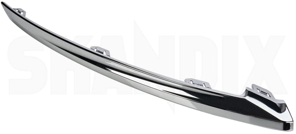 Trim moulding, Bumper front right 32227906 (1093985) - Volvo XC60 (2018-) - Keywords: molding moulding skirts trim moulding bumper front right Genuine front right tj01