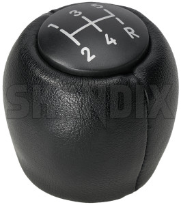 Gear Lever Leather 32021988 (1094096) - Saab 9-3 (-2003), 900 (1994-), 9000 - gear lever leather shift knob saab select - hedin Saab Select Hedin Saab Select  Hedin leather