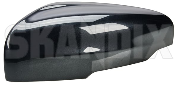 Cover cap, Outside mirror left savile grey pearl 39821921 (1094230) - Volvo XC60 (-2017) - Keywords: cover cap outside mirror left savile grey pearl mirrorblinds mirrorcovers Genuine 492 be grey left painted pearl savile to