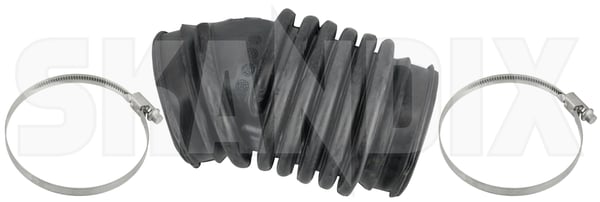 Air intake hose Air filter - throttle valve 30792124 (1094314) - Volvo C30, C70 (2006-), S40, V50 (2004-) - Keywords: air intake hose air filter throttle valve air intake hose air filter throttle valve air supply fresh air pipe Own-label air filter throttle valve