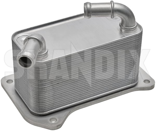 Oil cooler, Engine oil 31439995 (1094396) - Volvo S90, V90 (2017-), V60, V60 CC (2019-), V90 CC, XC60 (2018-), XC90 (2016-) - ОЕ-Numbers: 32252283 - Keywords: oil cooler engine oil Own-label