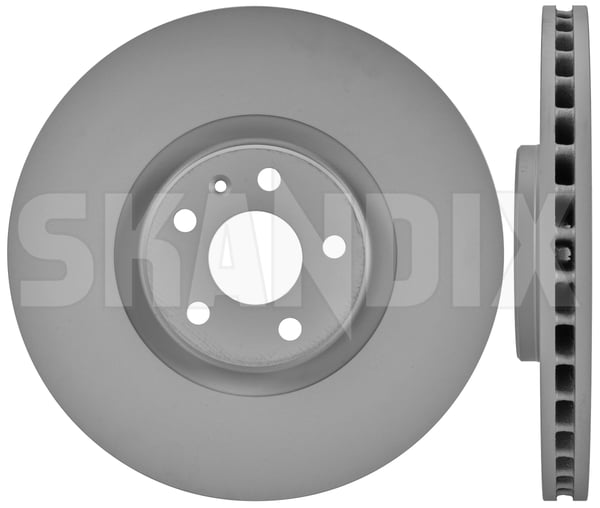 Brake disc Front axle internally vented 32300811 (1094447) - Volvo C40/EC40, XC40/EX40 - Keywords: brake disc front axle internally vented brake rotor brakerotors rotors zimmermann Zimmermann 18 18inch 2 345 345mm additional and axle fits front inch info info  internally left mm note pieces please right vented