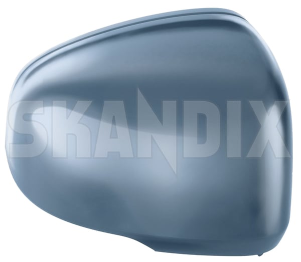 Cover cap, Outside mirror right thunder grey 39797198 (1094604) - Volvo XC40/EX40 - Keywords: cover cap outside mirror right thunder grey mirrorblinds mirrorcovers Genuine 728 grey painted right thunder