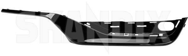Abdeckung, Stoßstange vorne links schwarz 31383468 (1094859) - Volvo S60, V60 (2011-2018) - Keywords: abdeckgrill abdeckung stossstange vorne links schwarz abdeckungen abschirmung frontstossstangen gitter grille kuehlergitter kuehlergrill schuerzen stossfaenger stossstange stossstangenabdeckung stossstangengitter stosstange Original linker links schwarz schwarzer tw02 vorderer vorne