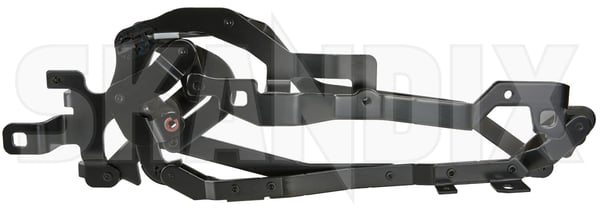 Hinge, convertible top left 12833560 (1095138) - Saab 9-3 (2003-) - Keywords: conceals hinges convertible hinges hinge convertible top left hinges Genuine Hedin Saab Parts left