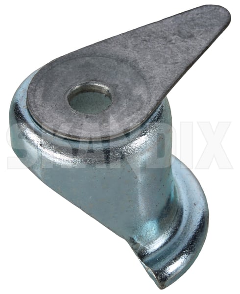 Bracket, Exhaust Front silencer 1273182 (1095358) - Volvo 200 - ОЕ-Numbers: 666408 - Keywords: bracket exhaust front silencer hangers holders holding brackets mountings mounts silencermounts Genuine front silencer