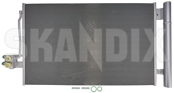Condenser, Air conditioner 32339282 (1095400) - Volvo XC40/EX40 - ОЕ-Numbers: 31686020 - Keywords: acc condenser air conditioner ecc Own-label air cd03 conditioner dryer for pressure seal sensor with