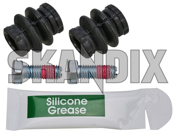 Repair kit, Boot Brake caliper Rear axle for one Brake caliper 31317485 (1095413) - Volvo S60, V60, S60 CC, V60 CC (2011-2018) - Keywords: repair kit boot brake caliper rear axle for one brake caliper Own-label axle brake caliper for non one rear solid vented