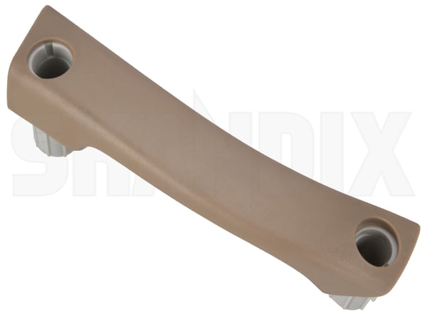 Door handle left rear light beige 4705042 (1095751) - Saab 9-5 (-2010) - Keywords: door handle left rear light beige door opener lever opener unlocking Genuine Hedin Saab Parts beige left light rear