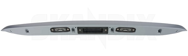 Handle, Tailgate/ Bootlid 39885025 (1098286) - Volvo V50 - Keywords: bootlid handle tailgate bootlid handle tailgatebootlid hatchback liftgate trunklid Genuine be bulb chromeplated chrome plated decorative included integrated licence light painted plate screws seal strip to with without