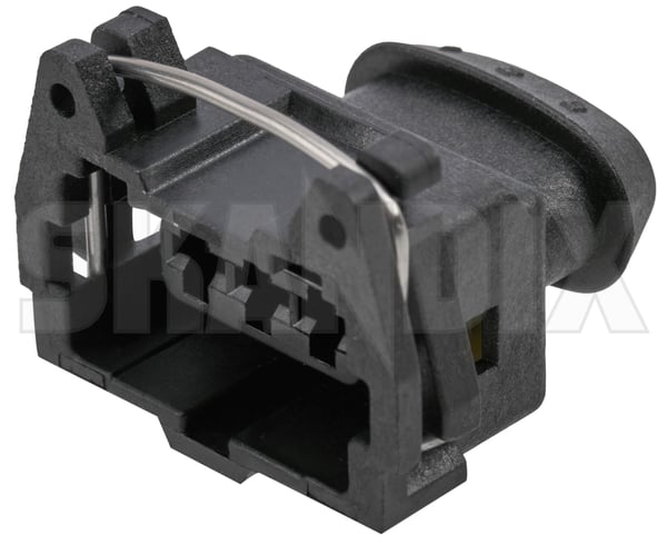 Connector housing, Distributor 8593907 (1098547) - Saab 900 (1994-), 900 (-1993) - Keywords: connector housing distributor insulator Genuine Hedin Saab Parts 