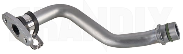 Oil pipe Turbo charger - Crankcase 32361112 (1098751) - Volvo S90 (2017-), V60 CC (2019-), V90 (2017-), V90 CC, XC60 (2018-), XC90 (2016-) - Keywords: oil pipe turbo charger crankcase oil pipe turbo charger crankcase oilpipe oiltube Genuine charger crankcase runback supercharger turbo turbocharger