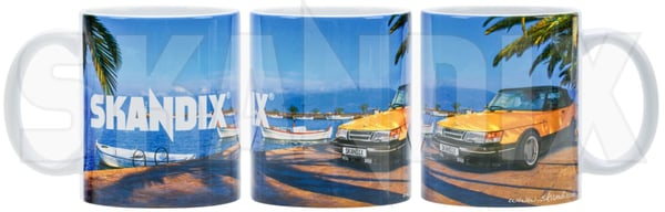 Tasse Saab 900 Cabriolet Porzellantasse (1099186) - universal - Keywords: cups kaffeebecher kaffeetasse sammeltasse tasse saab 900 cabriolet porzellantasse tassen trinkbecher trinktasse Hausmarke 900 cabriolet einzelkarton mit porzellantasse saab sichtfenster tasse