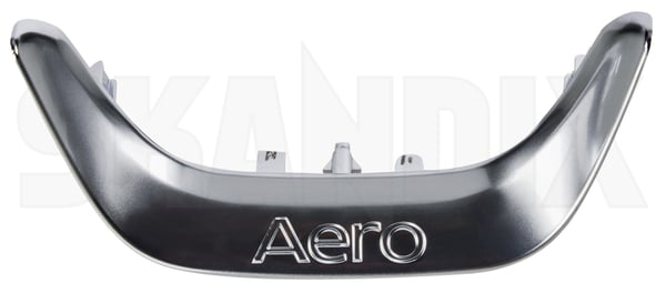 Trim, Steering wheel 13297272 (1099393) - Saab 9-5 (2010-) - Keywords: decorative covering trim steering wheel Genuine Hedin Saab Parts aero for model sport