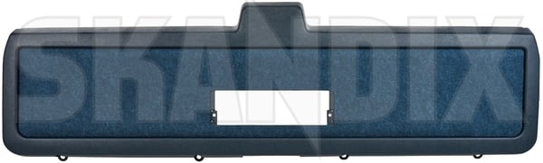 Innenverkleidung, Kofferraum Heckklappe blau 1391700 (1099432) - Volvo 700 - Keywords: 700 740 744 745 760 764 765 abdeckung abdeckungen dekorleiste estate fixierplatte innenraumverkleidungen innenverkleidung kofferraum heckklappe blau innenverkleidungen kofferraumabdeckungen kofferraumverkleidungen kombi laderaumverkleidungen seitenverkleidungen verkleidung verkleidungen wagon Original blau blauer blue bremsleuchte dritte fahrzeuge fuer heckklappe heckklappenverkleidung ohne