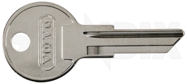 Key Trunk lock driver's door lock semi finished 660135 (1099606) - Volvo PV, P210 - Keywords: autokey carkey key trunk lock driver s door lock semi finished key trunk lock drivers door lock semi finished spare key sparekey Genuine blank door drivers driver s finished key keyblank lock semi trunk