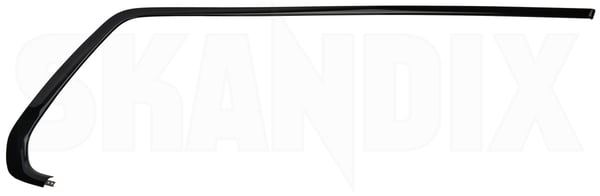 Trim moulding, Glas Side window, trunk right black 31385946 (1099816) - Volvo V70, XC70 (2008-) - Keywords: molding trim moulding glas side window trunk right black window scraper Genuine black glass q qglass right side tm08 trunk window window 